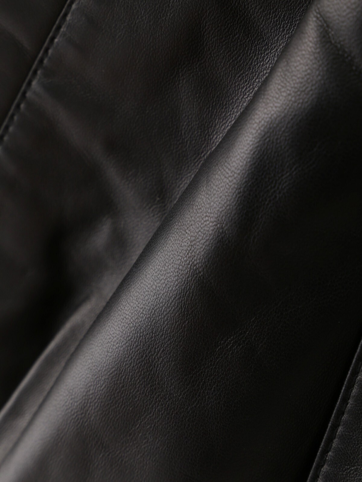 SEVEN BY SEVEN 男士 STORM FLAP LEATHER BLOUSON‐Sheep leather‐ 图片11
