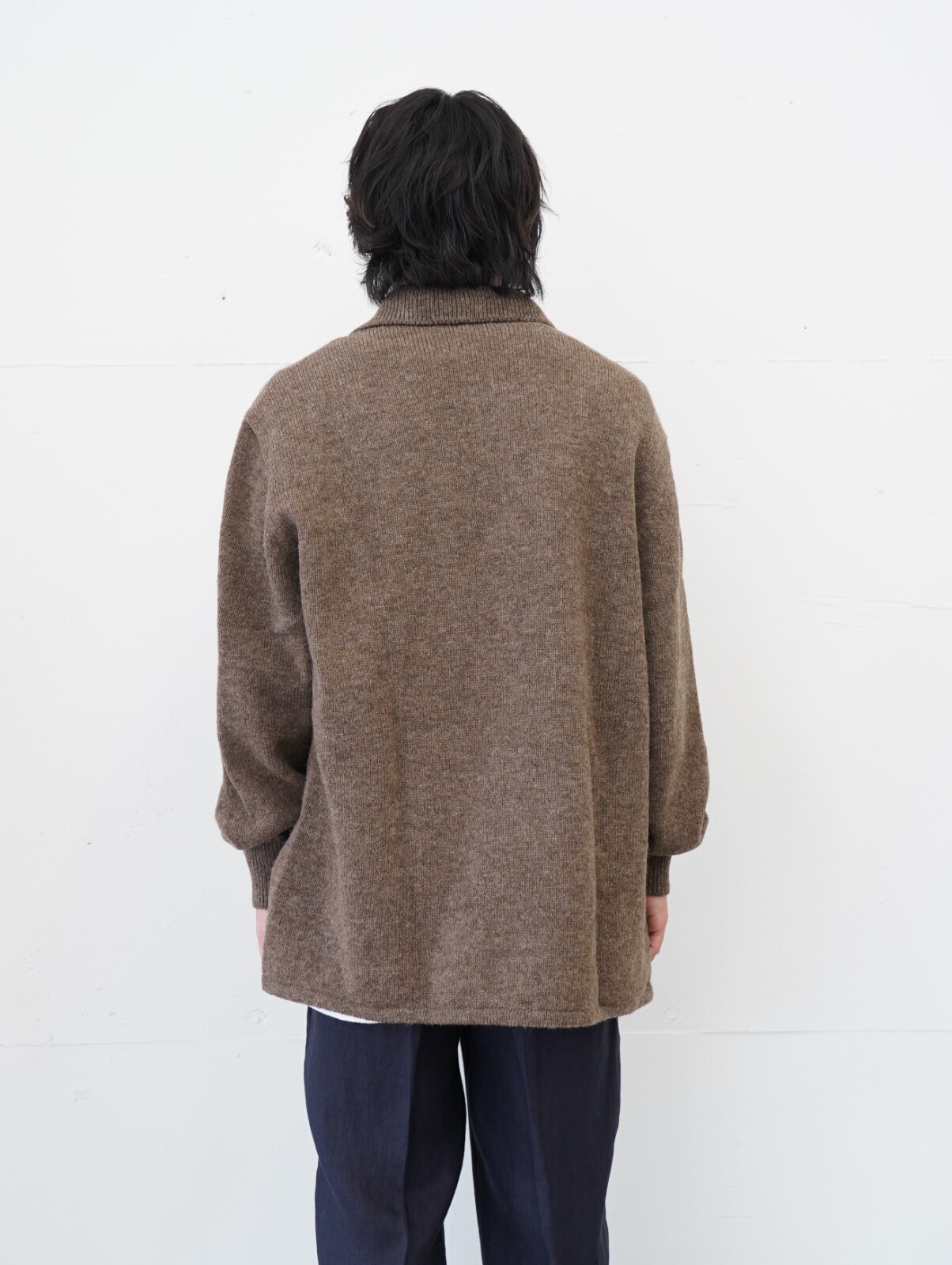 SEVEN BY SEVEN 男士 REWORK PULLOVER KNIT SHIRTS ‐Strike off fabrics‐ 图片3