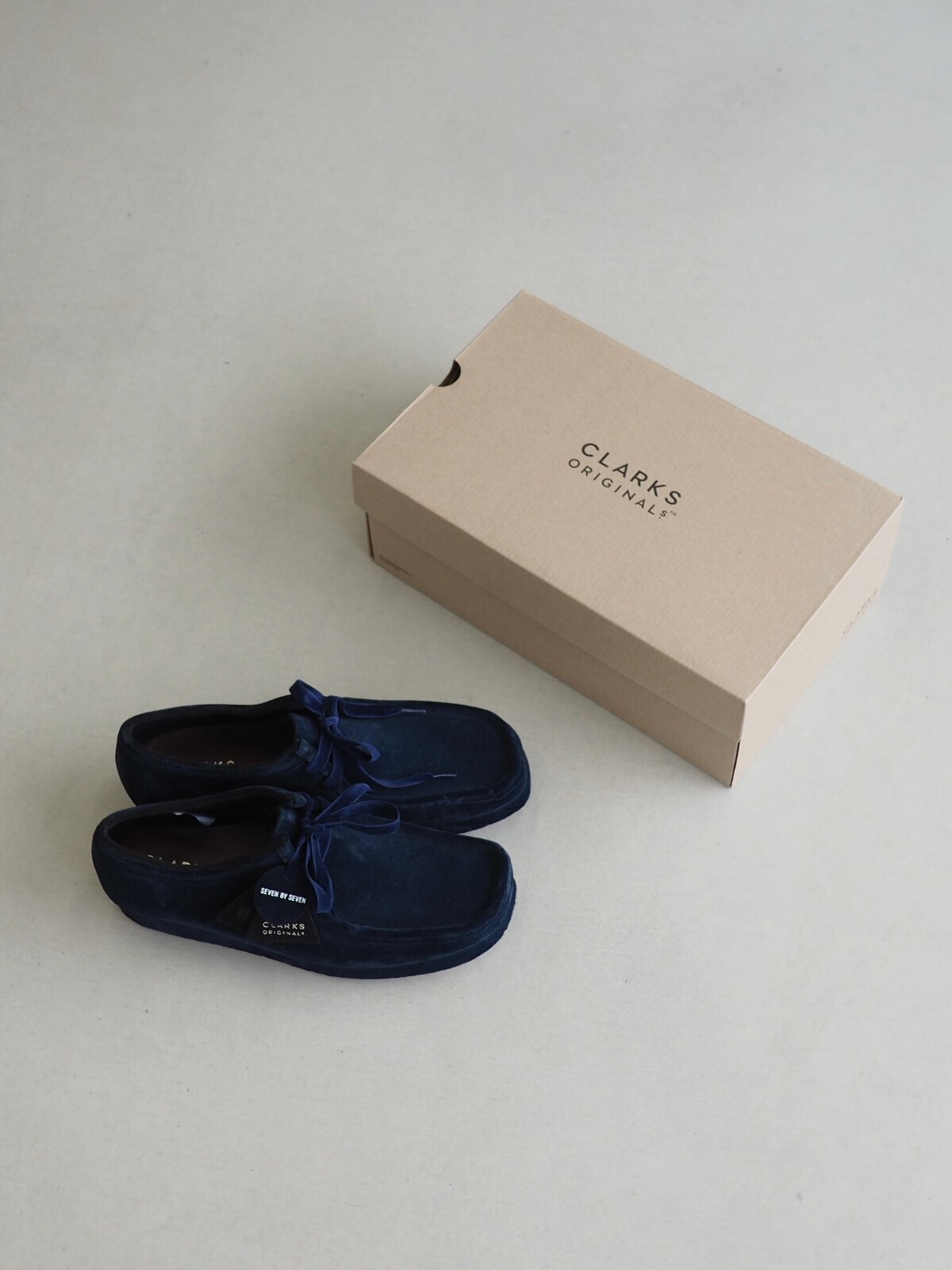 SEVEN BY SEVEN 男士 【SBS*CLARKS ORIGINAL】PIGMENT SPRAYING SHOES‐Wallabee‐ 图片15