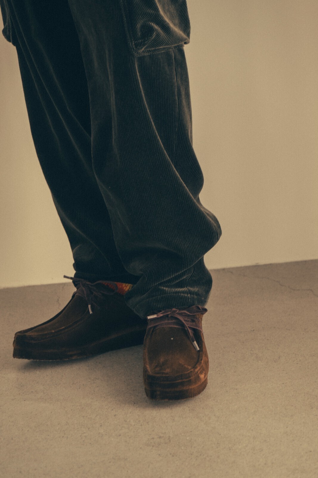 SEVEN BY SEVEN 男士 【SBS*CLARKS ORIGINAL】PIGMENT SPRAYING SHOES‐Wallabee‐ 图片7