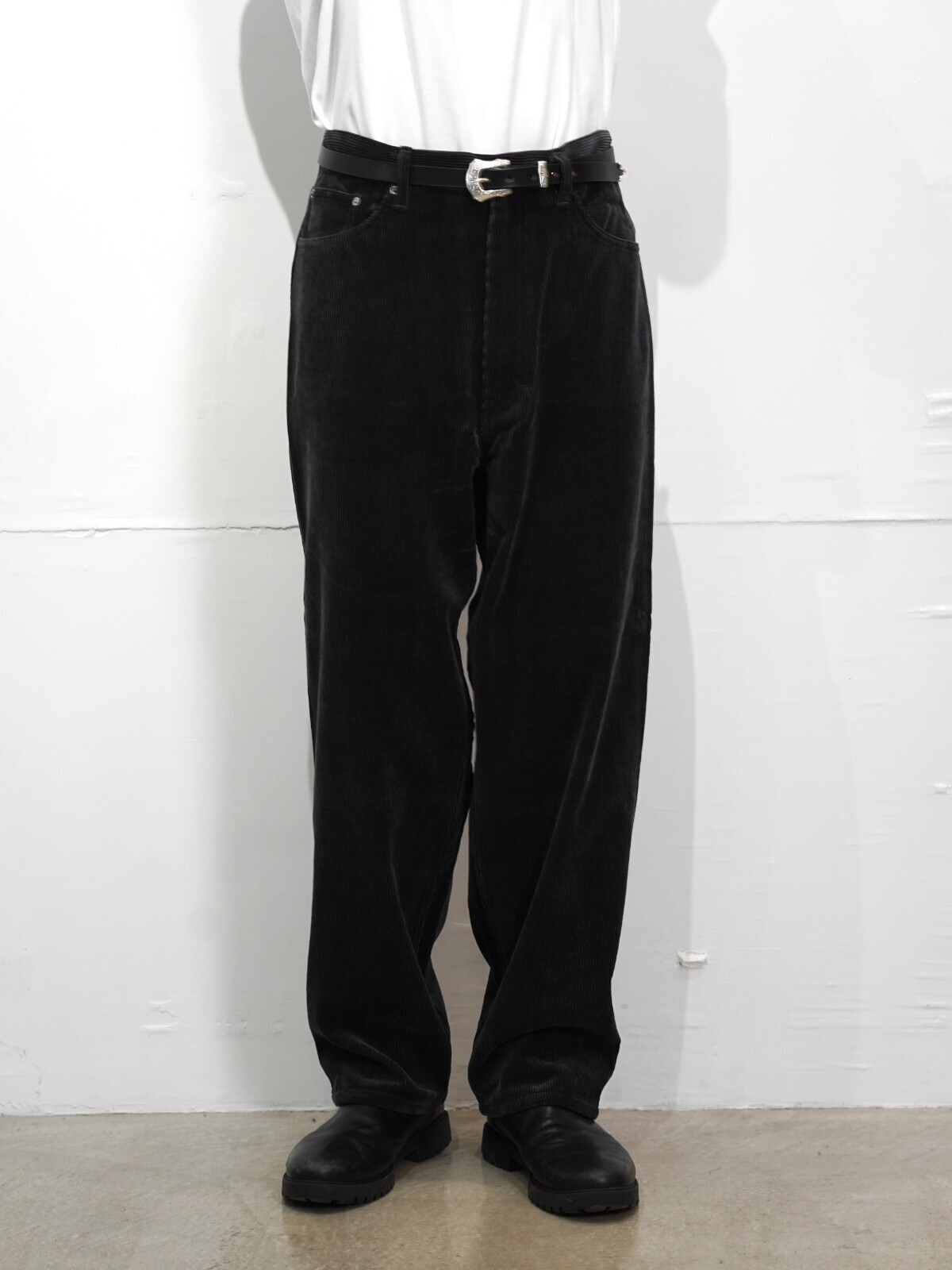 SEVEN BY SEVEN MENS CORDUROY WIDE PANTS‐Modal mix‐ IMAGE10