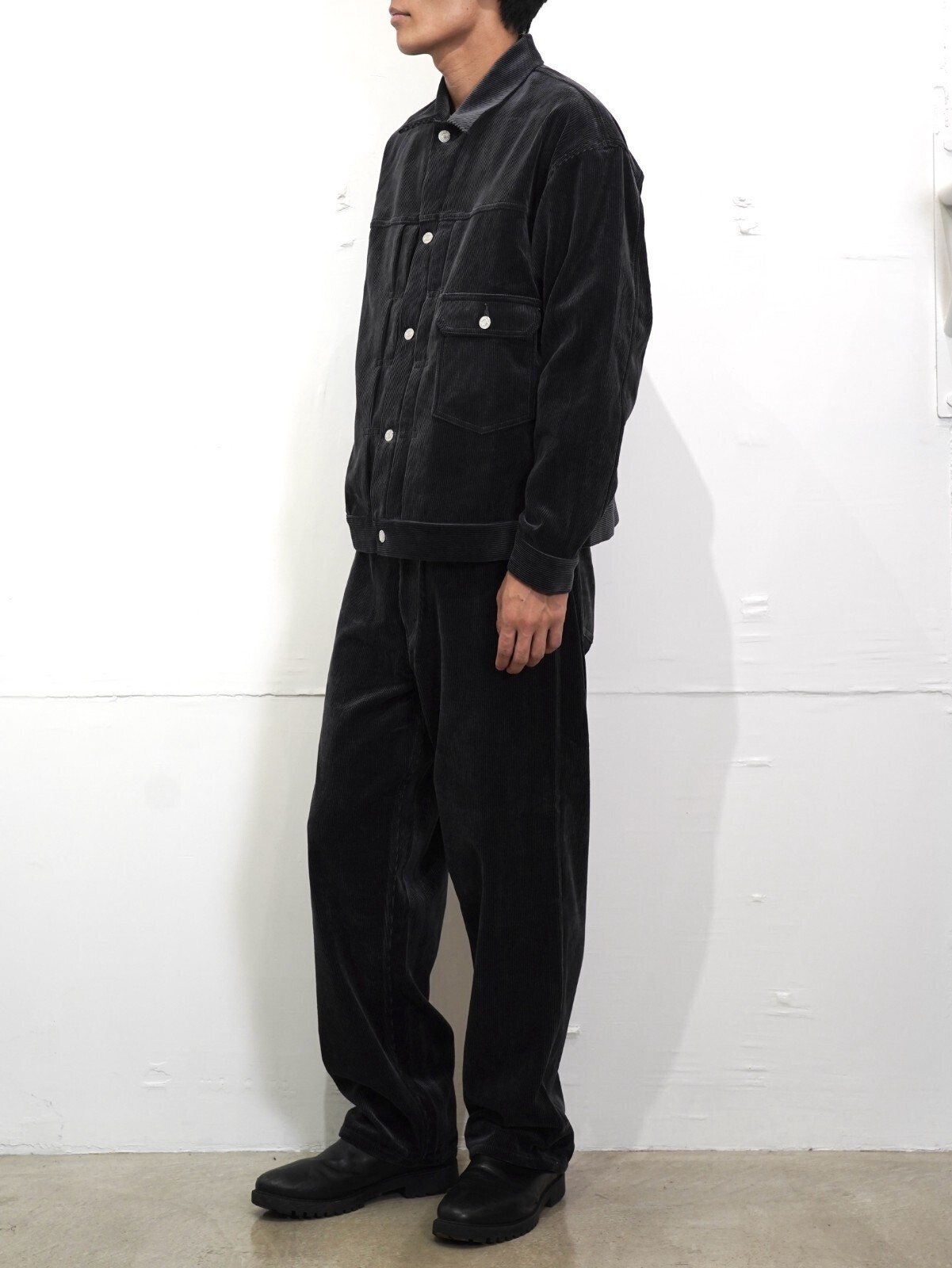 SEVEN BY SEVEN MENS CORDUROY WIDE PANTS‐Modal mix‐ IMAGE8