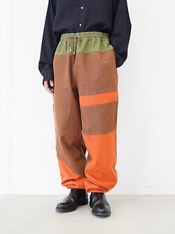 SEVEN BY SEVEN 男士 PATCHWORK DENIM EASY PANTS‐Type : AIR FLIGHT‐ 圖片4