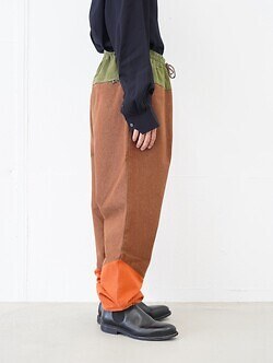 SEVEN BY SEVEN 男士 PATCHWORK DENIM EASY PANTS‐Type : AIR FLIGHT‐ 圖片2