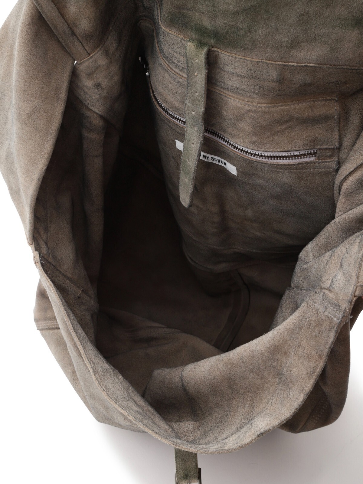 SEVEN BY SEVEN WOMENS & MENS LEATHER SHOULDER BAG‐Cow split leather‐ (24AW) IMAGE13