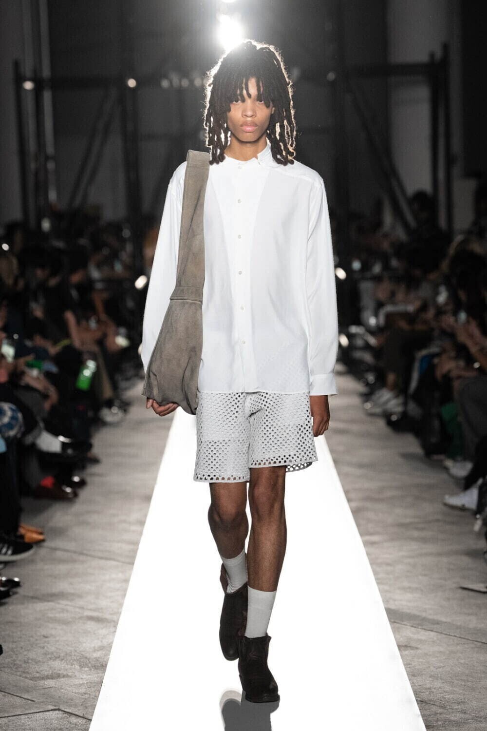 SEVEN BY SEVEN WOMENS & MENS LEATHER SHOULDER BAG‐Cow split leather‐ (24AW) IMAGE14