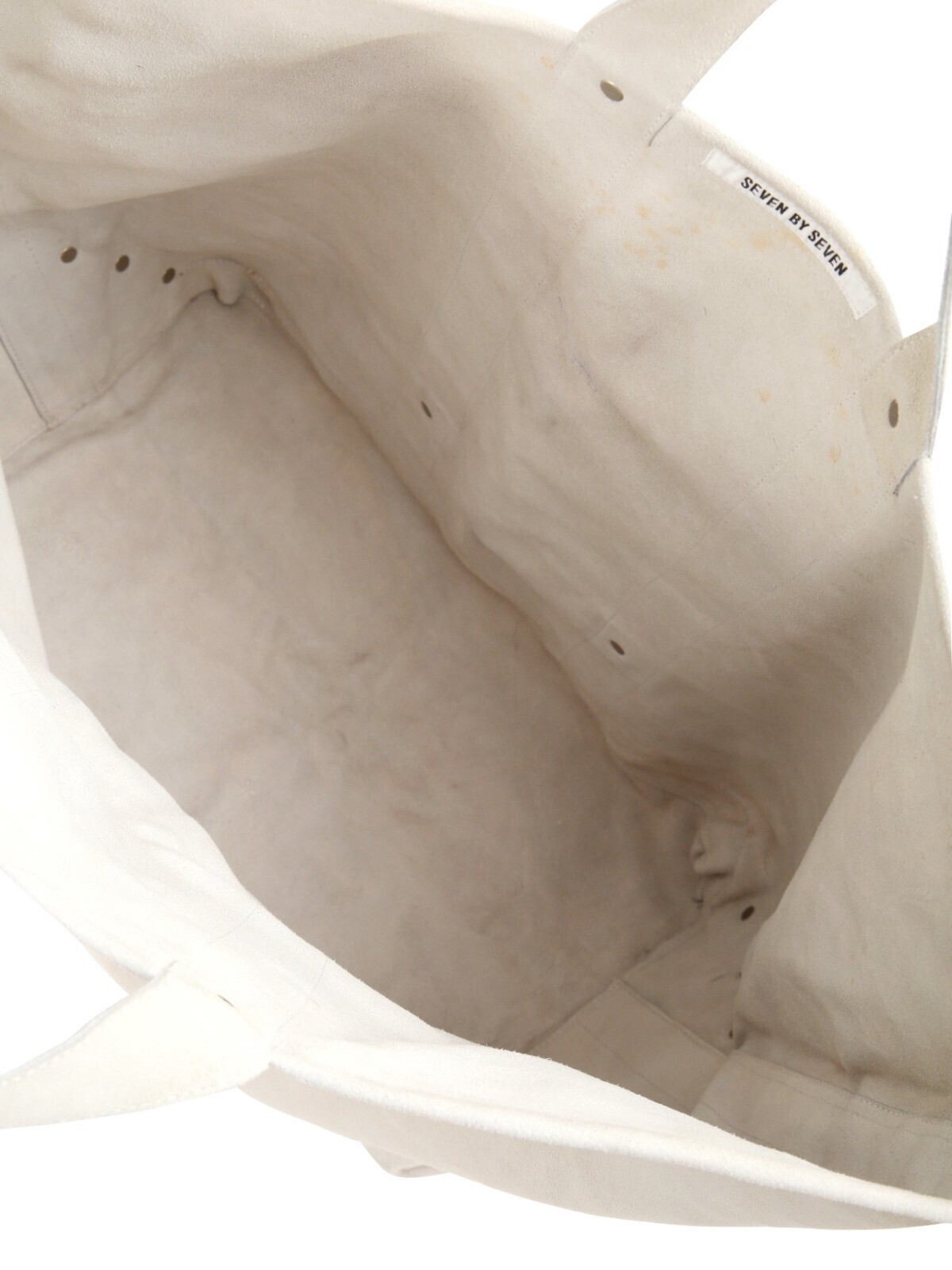 SEVEN BY SEVEN 女士 & 男士 LEATHER TOTE BAG‐Cow split leather‐(24AW) 图片7