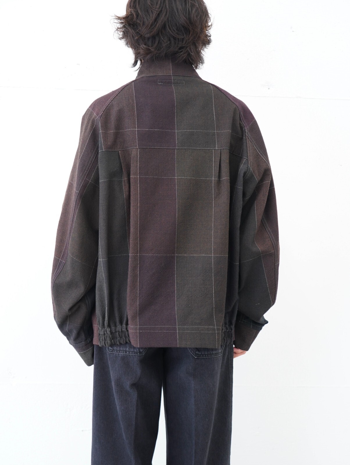 SEVEN BY SEVEN MENS REWORK DRIZZLER JACKET‐Strike off fabrics‐ IMAGE3