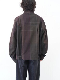 SEVEN BY SEVEN MENS REWORK DRIZZLER JACKET‐Strike off fabrics‐ IMAGE3