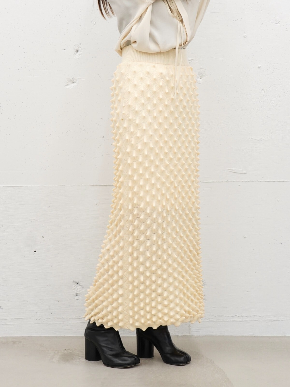 OPEN SESAME CLUB 여성 durian long skirt (24AW) 이미지21