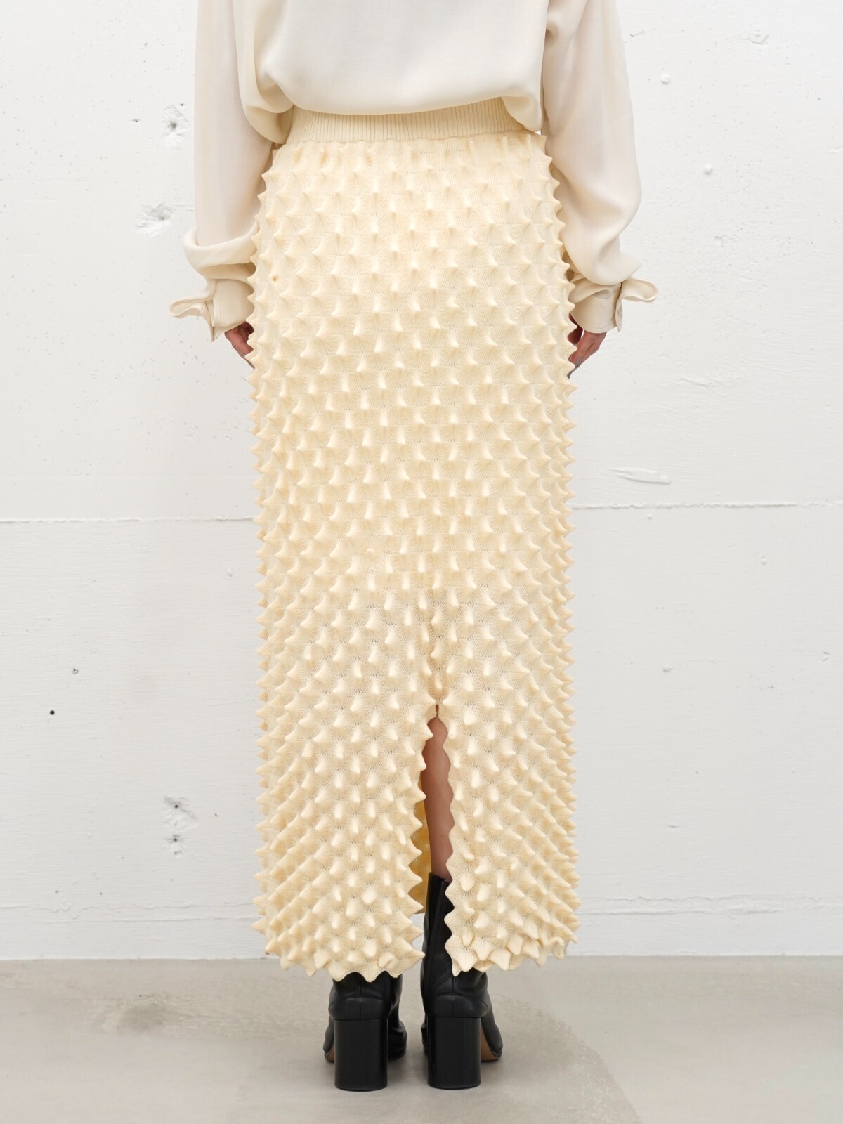 OPEN SESAME CLUB 여성 durian long skirt (24AW) 이미지20
