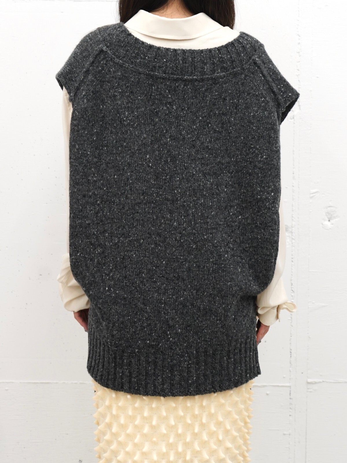 OPEN SESAME CLUB 女裝 & 男裝 flower fringe vest 圖片7