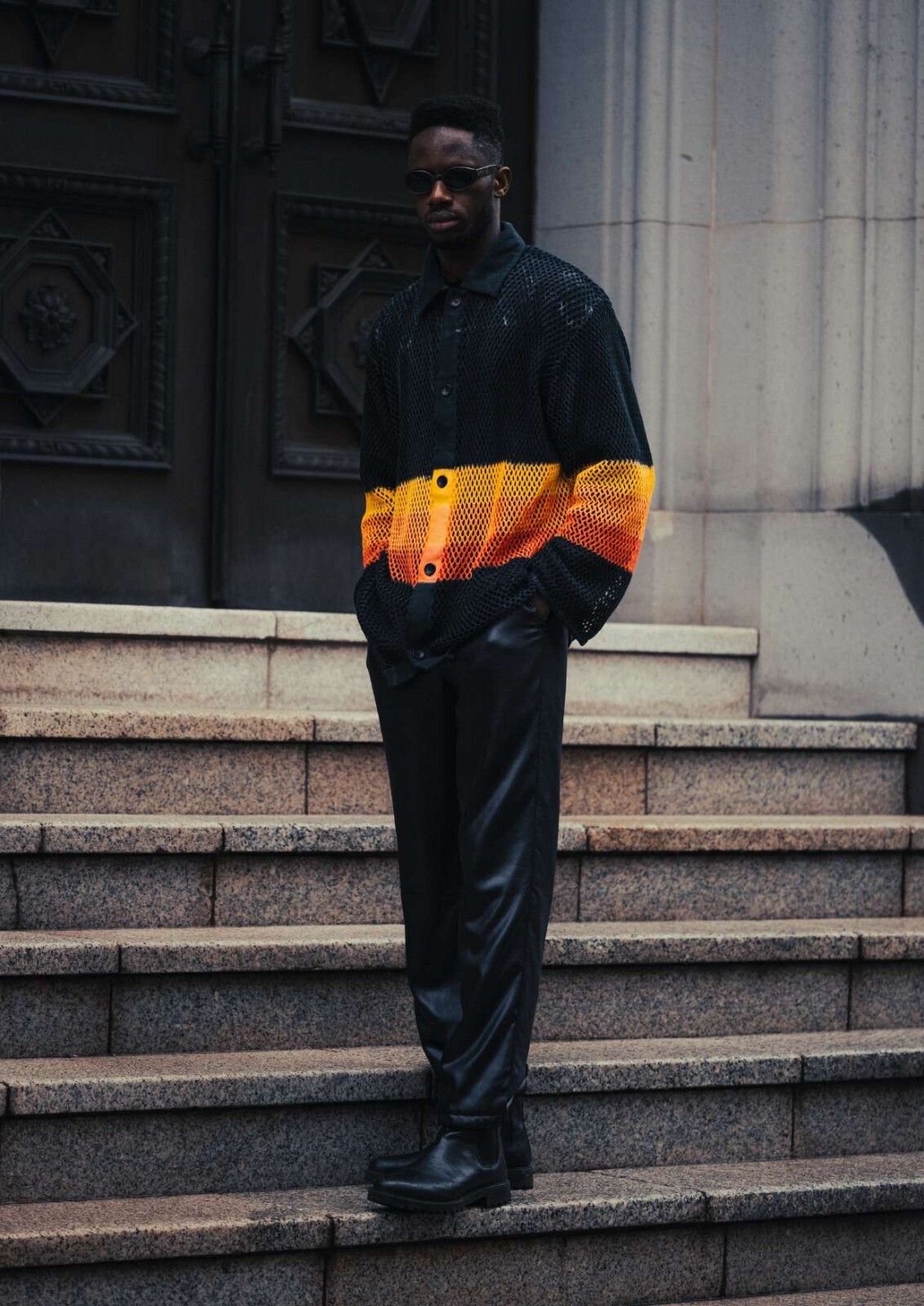 ラムロフ レディース & メンズ アミアートポロカーディガン 画像23