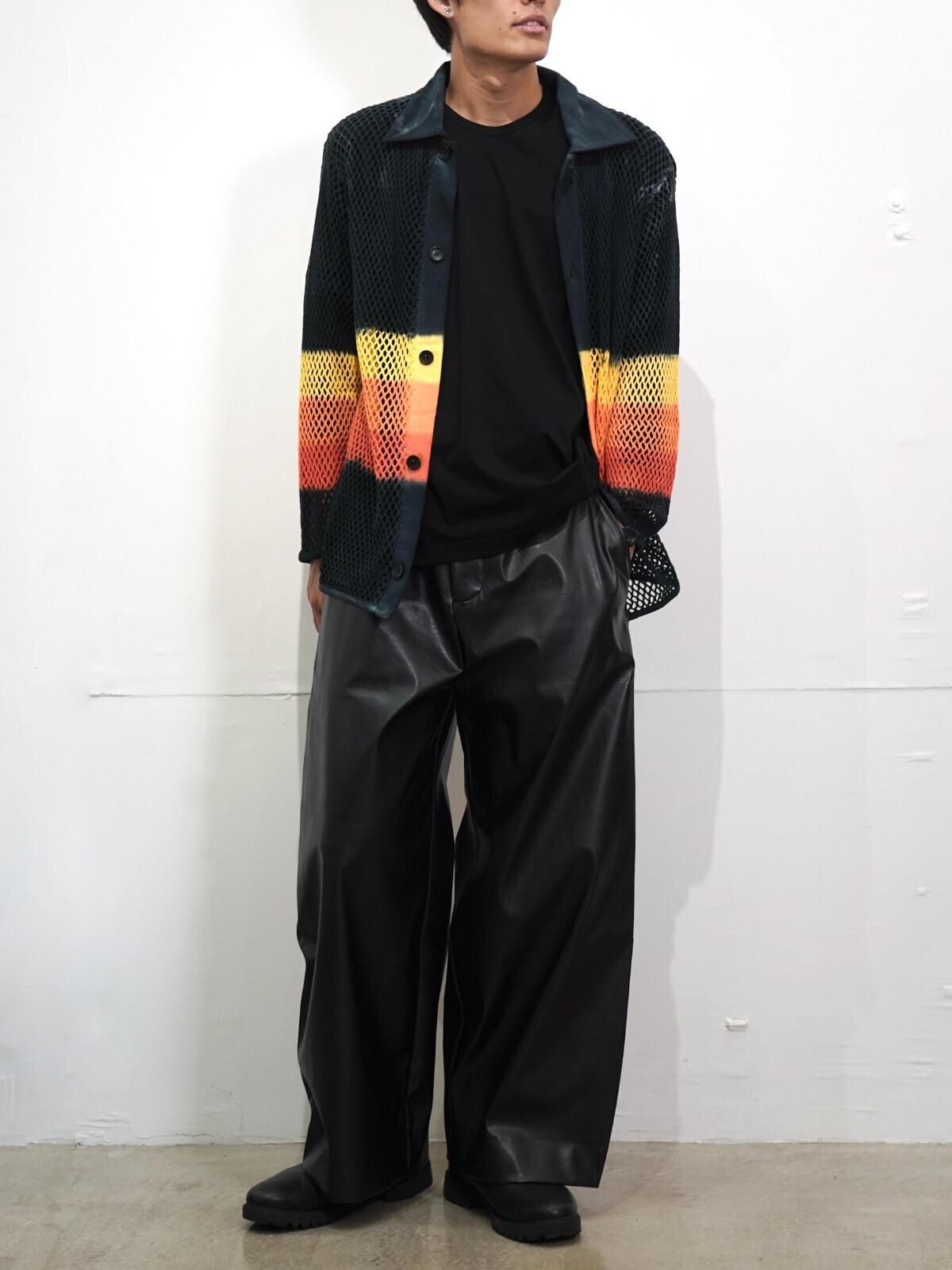 ラムロフ レディース & メンズ アミアートポロカーディガン 画像25