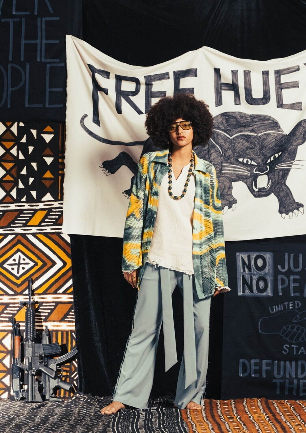 ラムロフ レディース & メンズ アミアートポロカーディガン 画像16