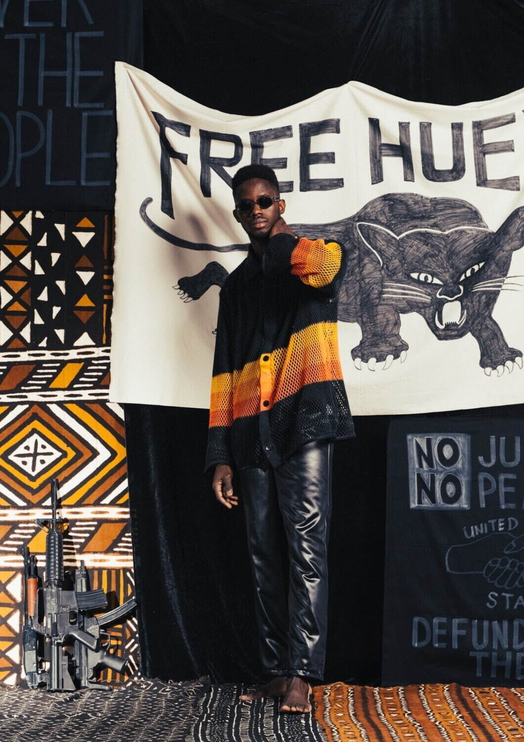 ラムロフ レディース & メンズ アミアートポロカーディガン 画像22