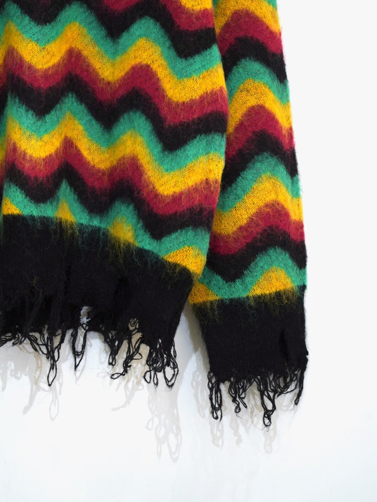 【kz】Lamrof Wave Mohair Stall Wave Mohair Knit - Lamrof WOMENS & MENS｜Official Online