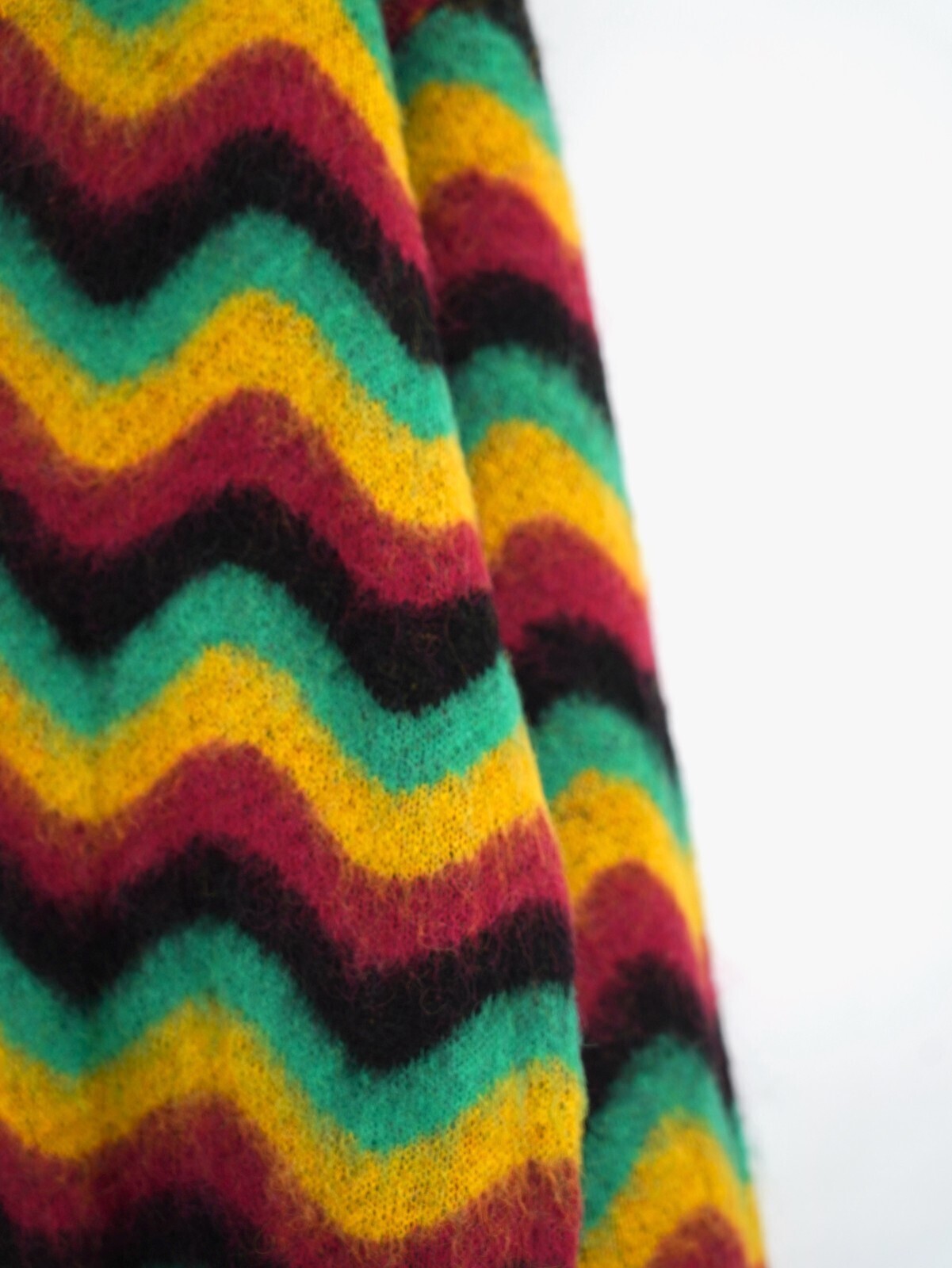 【kz】Lamrof Wave Mohair Stall Wave Mohair Knit - Lamrof WOMENS & MENS｜Official Online