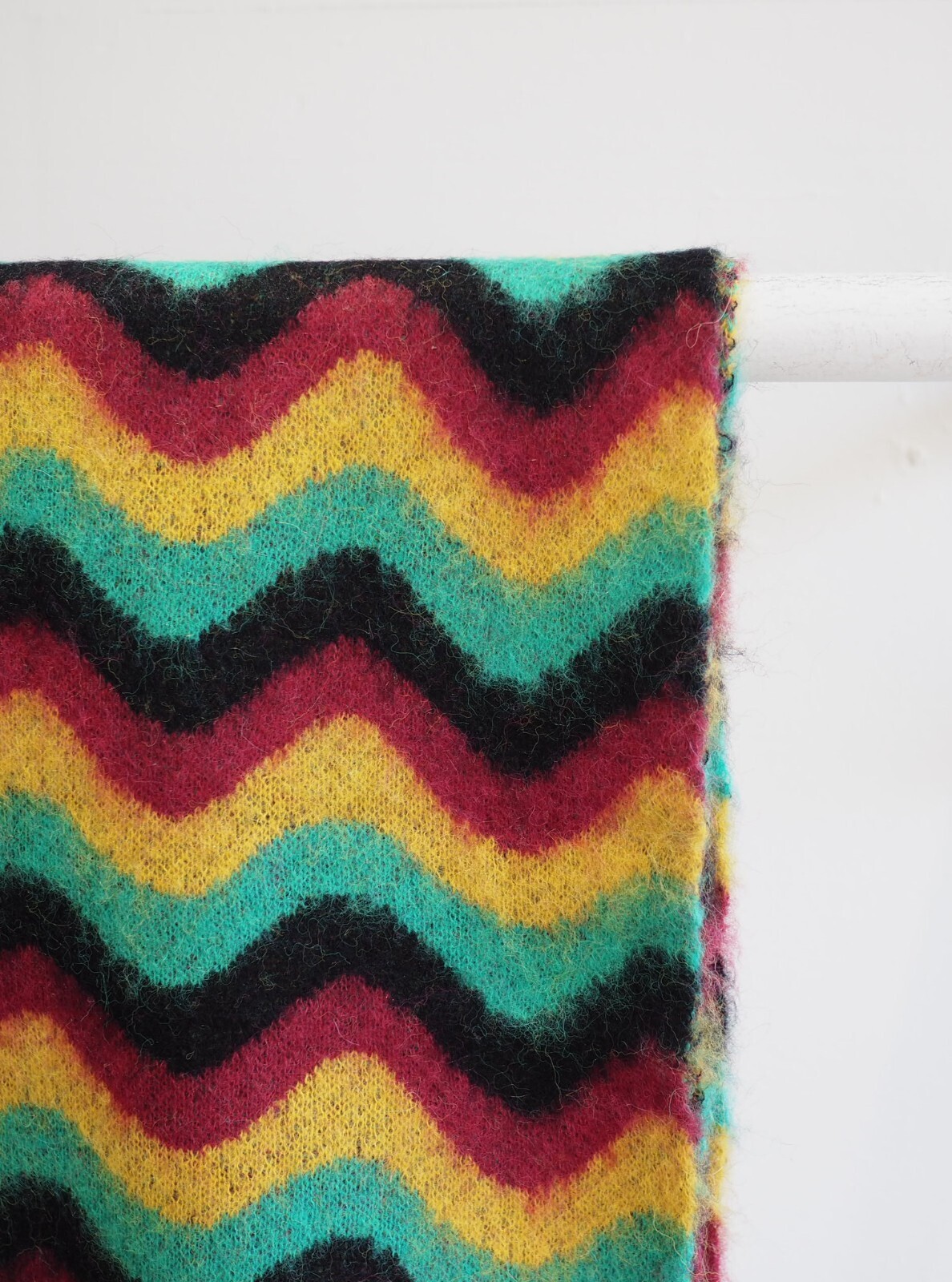 Lamrof 女士 & 男士 Wave Mohair Stole 图片9