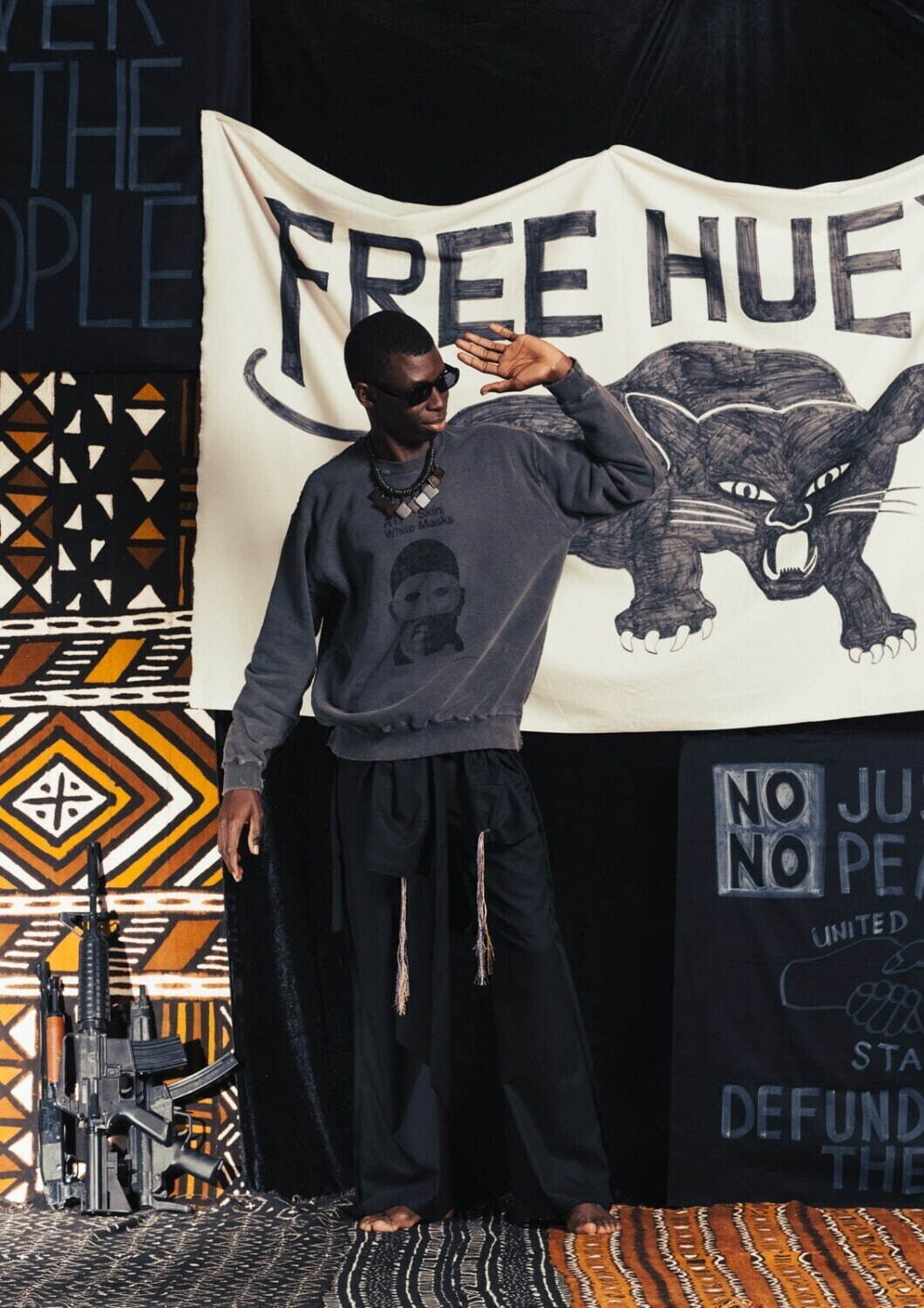 Lamrof 女士 & 男士 Frantz Fanon Sweat 圖片11