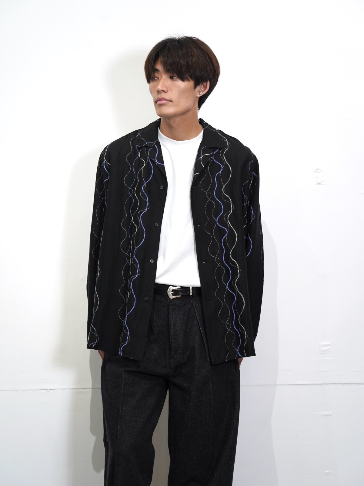 saby 男士 LAPEL SHIRTS - Embroidery - 圖片8