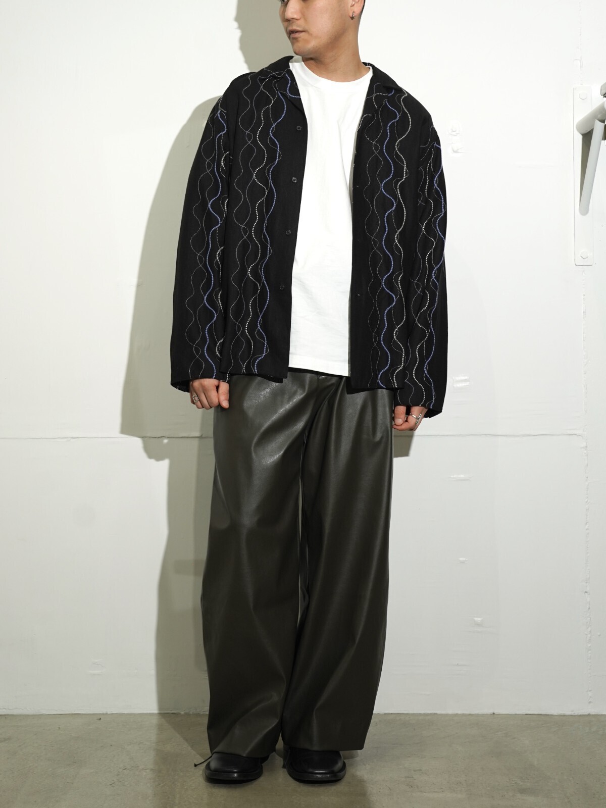 saby 男士 LAPEL SHIRTS - Embroidery - 圖片13