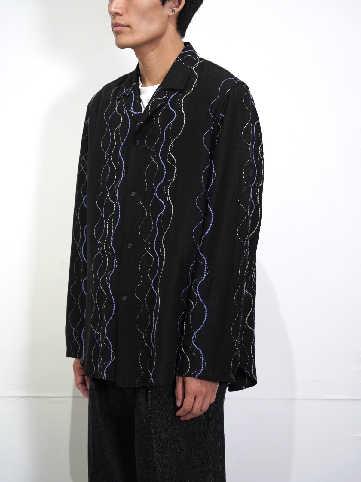 saby 男士 LAPEL SHIRTS - Embroidery - 圖片9