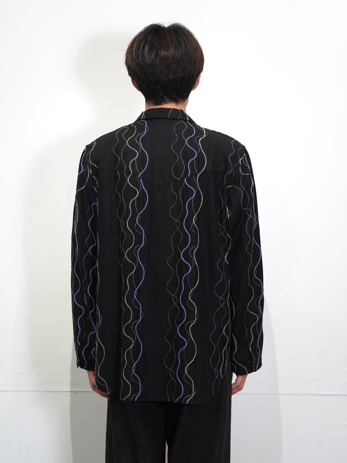 saby 男士 LAPEL SHIRTS - Embroidery - 圖片11