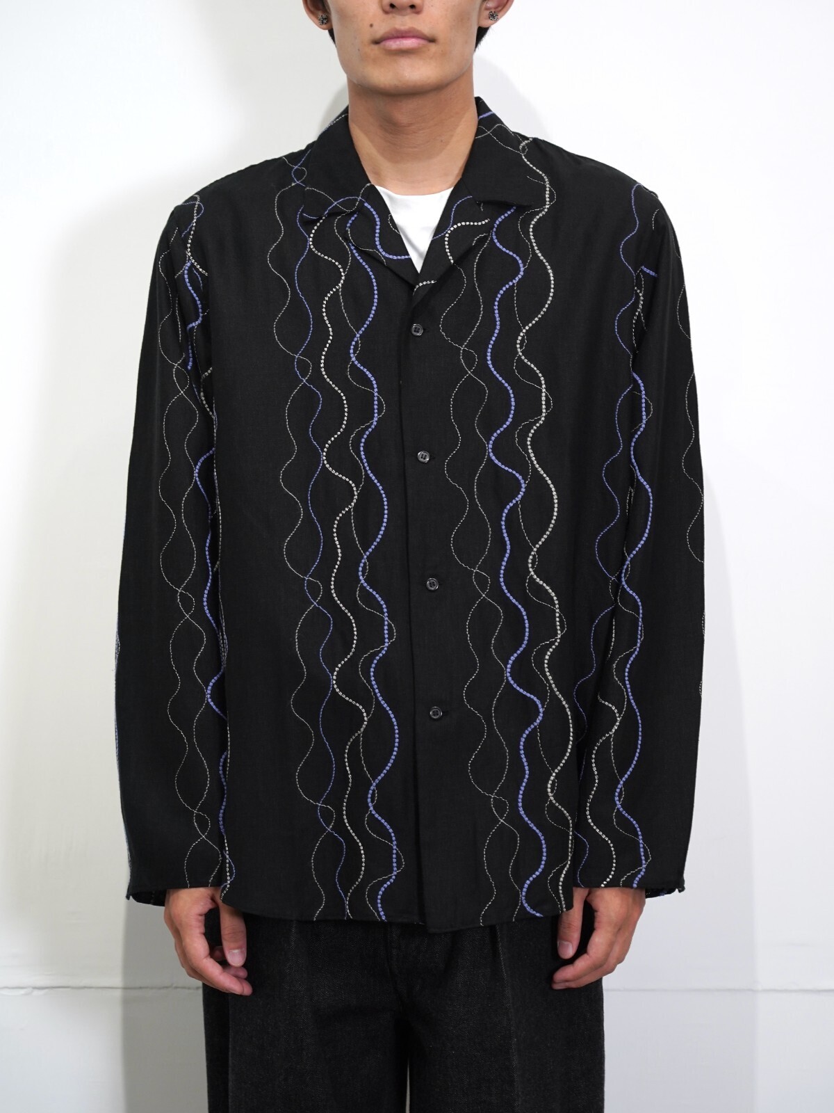 saby 男士 LAPEL SHIRTS - Embroidery - 圖片10