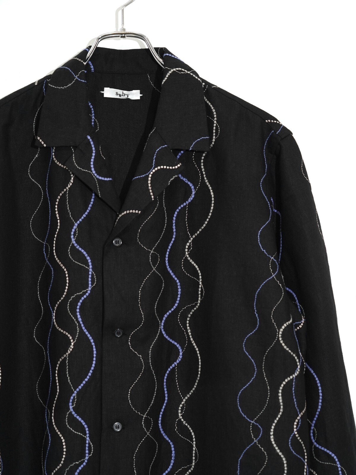 saby 男士 LAPEL SHIRTS - Embroidery - 圖片4