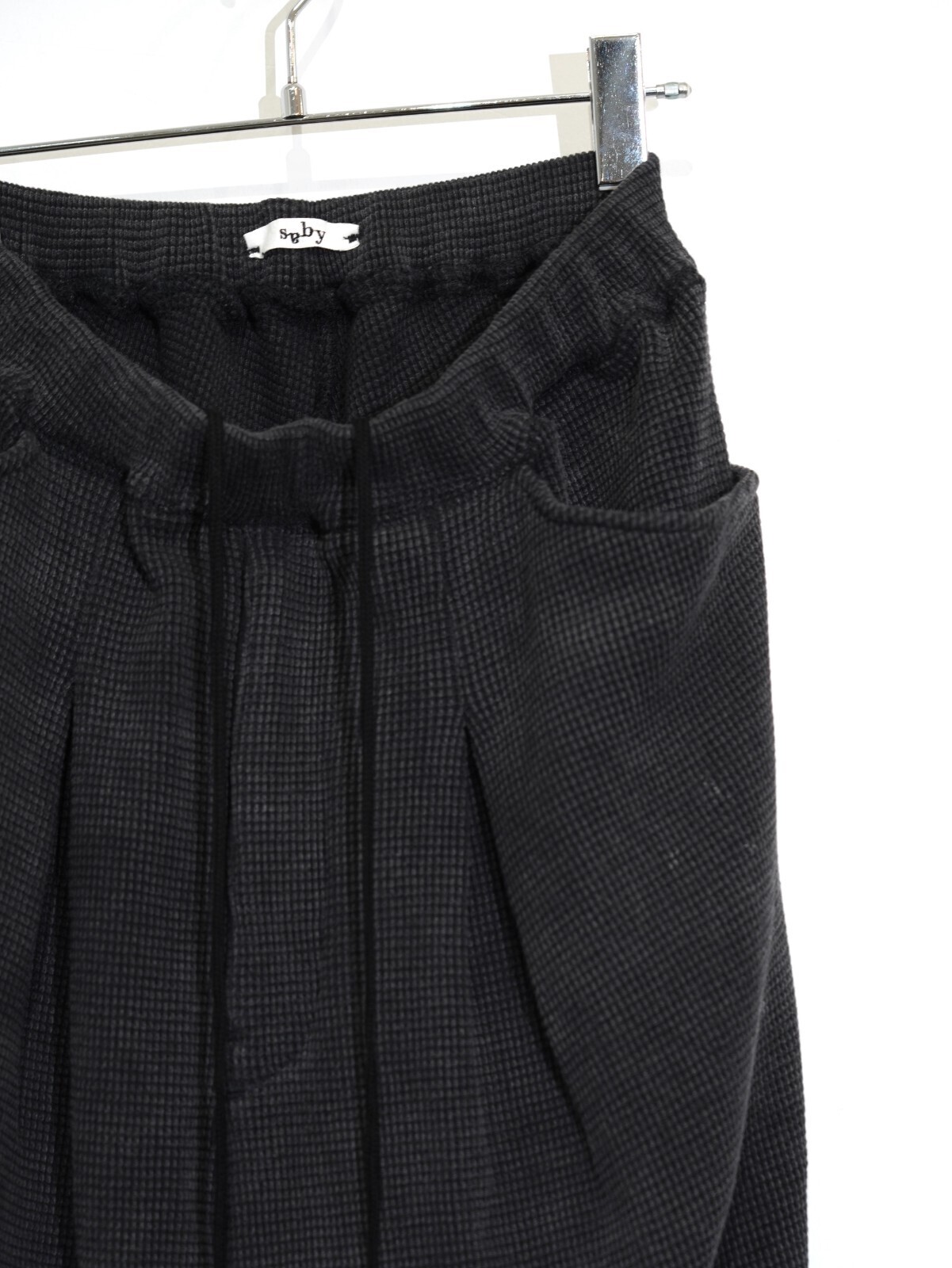 saby 男士 WAFFLE EASY PANTS - Pigment Stone Wash - 圖片7