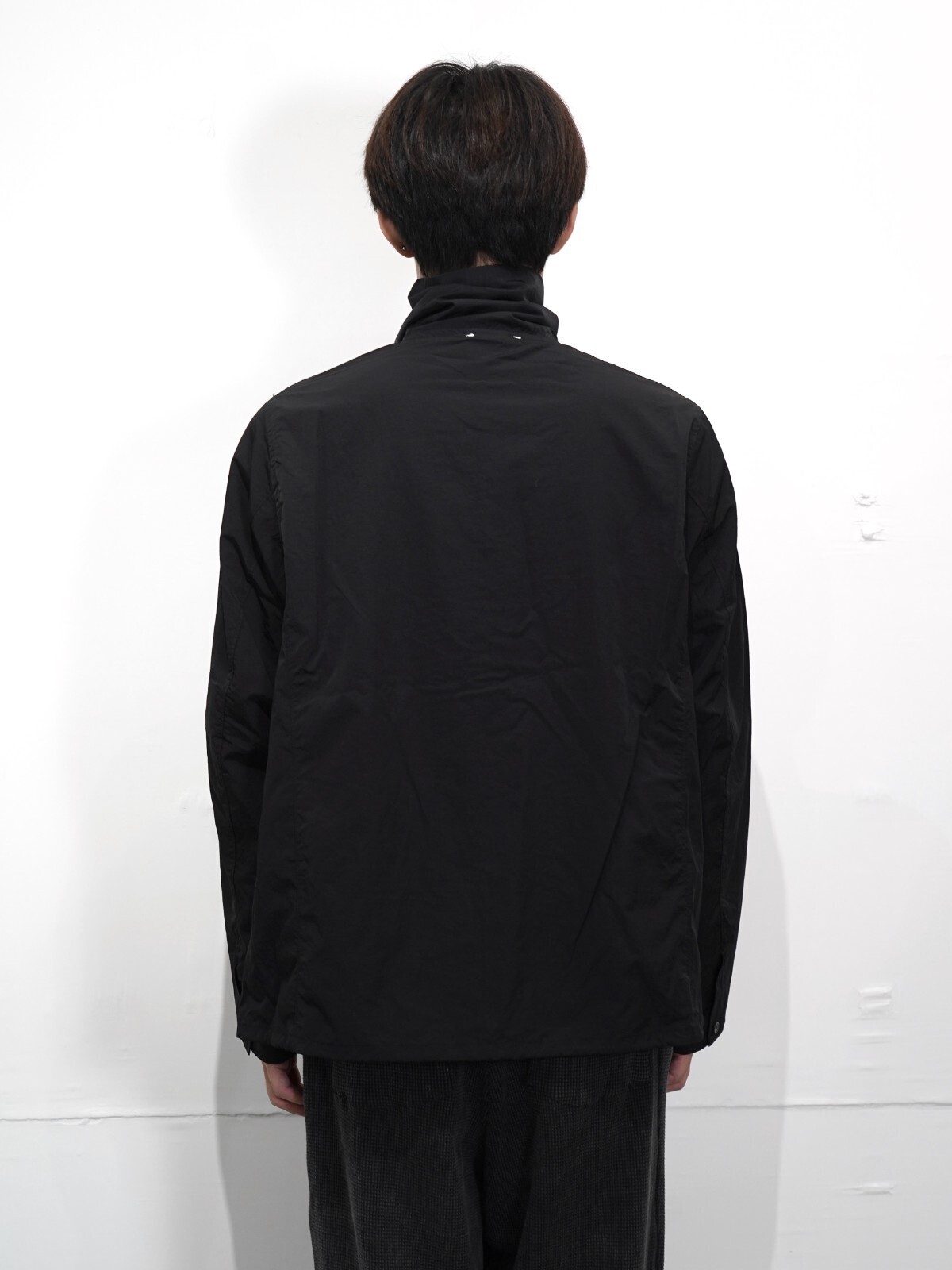 saby 男士 VINTAGE NYLON HIGH NECK SHIRTS - Limonta Nylon Fab - 圖片5