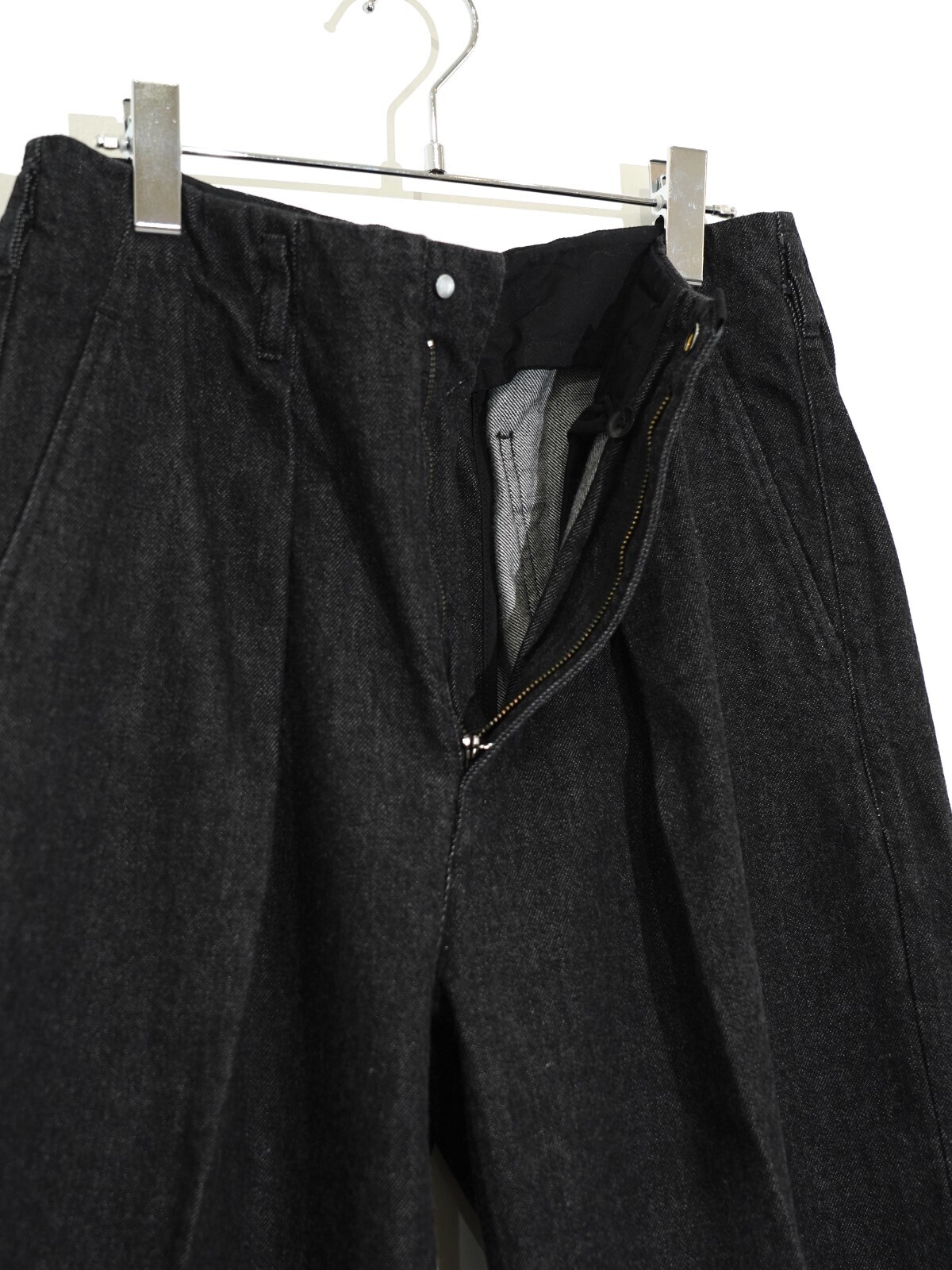 saby 男士 TUCK BAGGY TYPE 2 - 11oz Bingo Denim - 图片17