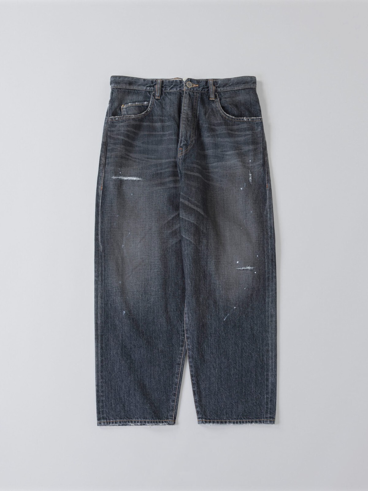 saby MENS KAMATA DENIM TROUSER TYPE01 - Vintage Wash - - 12.5oz One Wash - IMAGE13