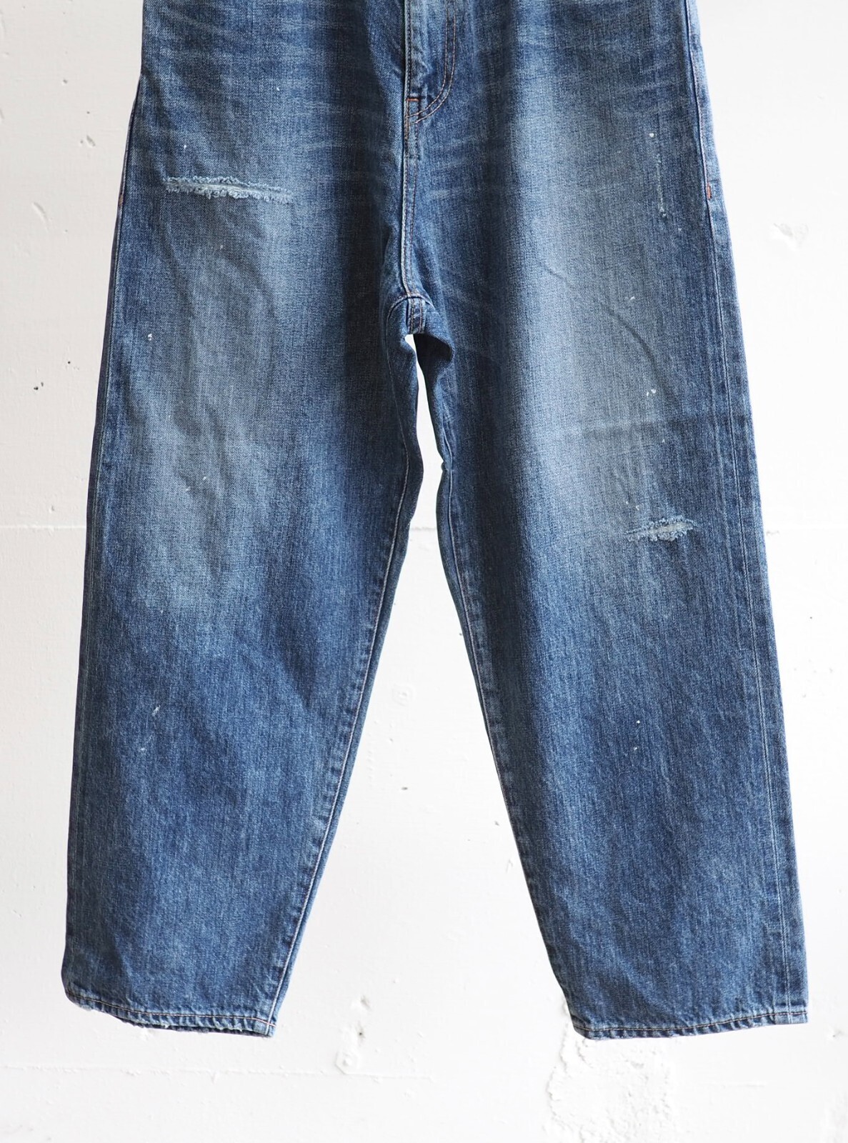 saby 男士 KAMATA DENIM TROUSER TYPE01 - Vintage Wash - - 12.5oz One Wash - 图片9