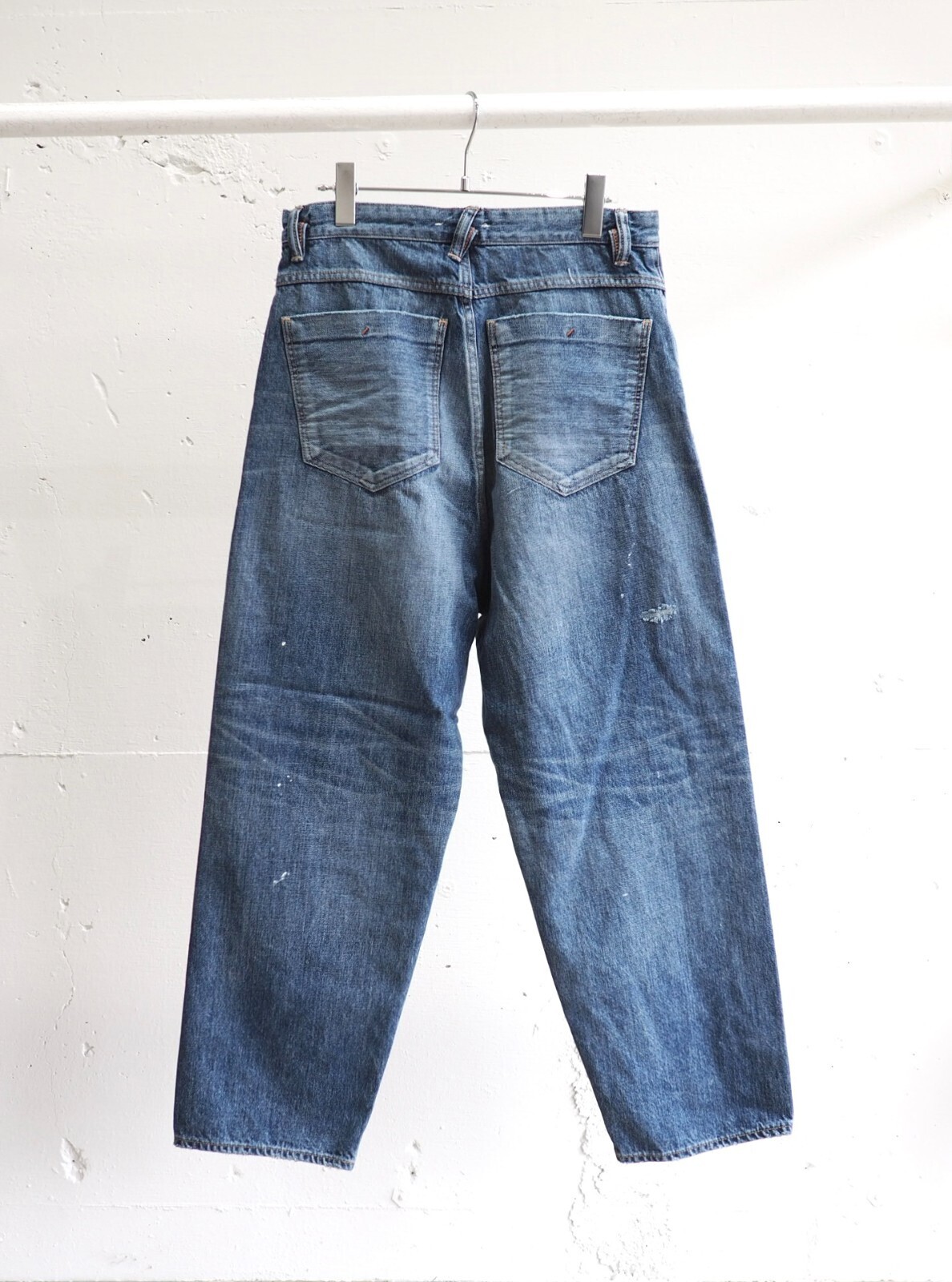 saby 男士 KAMATA DENIM TROUSER TYPE01 - Vintage Wash - - 12.5oz One Wash - 图片12