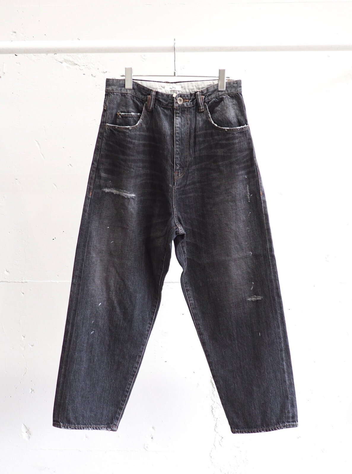 saby 男士 KAMATA DENIM TROUSER TYPE01 - Vintage Wash - - 12.5oz One Wash - 图片18