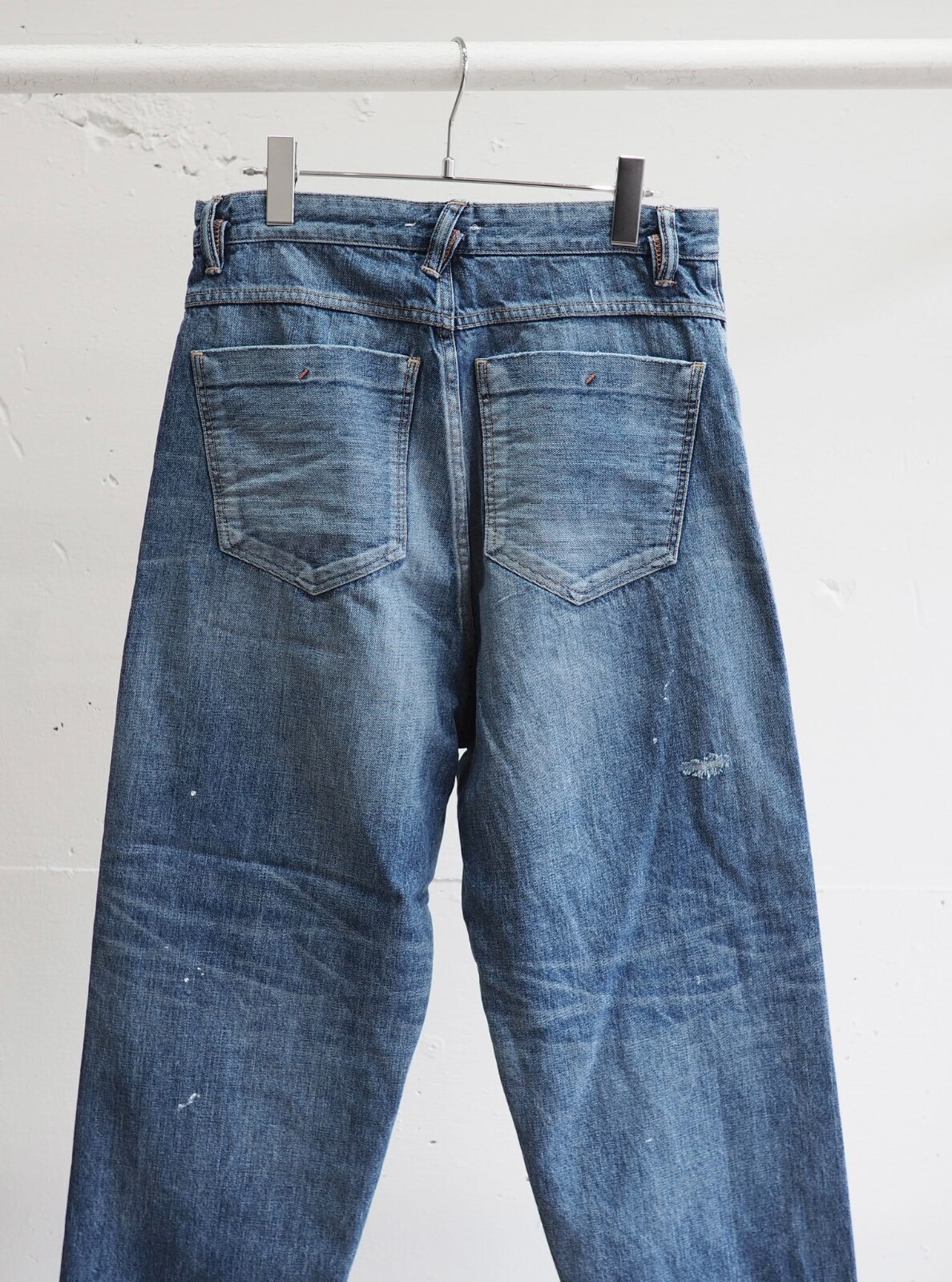 saby 男士 KAMATA DENIM TROUSER TYPE01 - Vintage Wash - - 12.5oz One Wash - 图片11