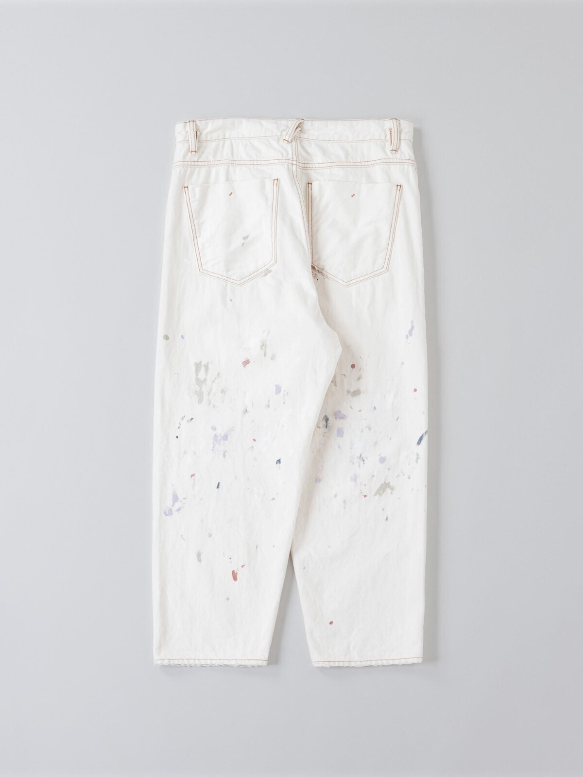 KAMATA DENIM TROUSER TYPE01 - Paint Vintage - - 12.5oz One