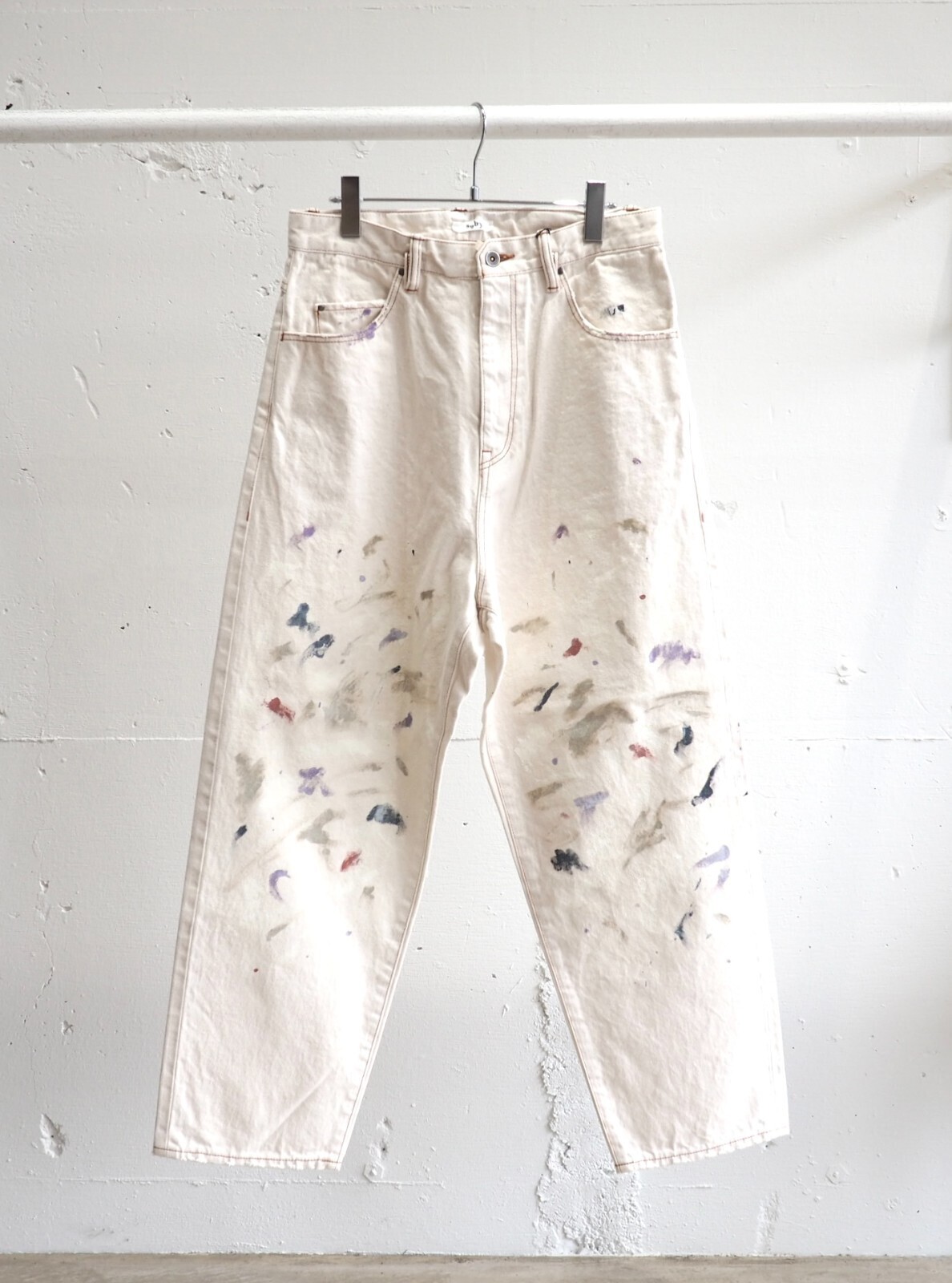 saby MENS KAMATA DENIM TROUSER TYPE01 - Paint Vintage - - 12.5oz One Wash - IMAGE9