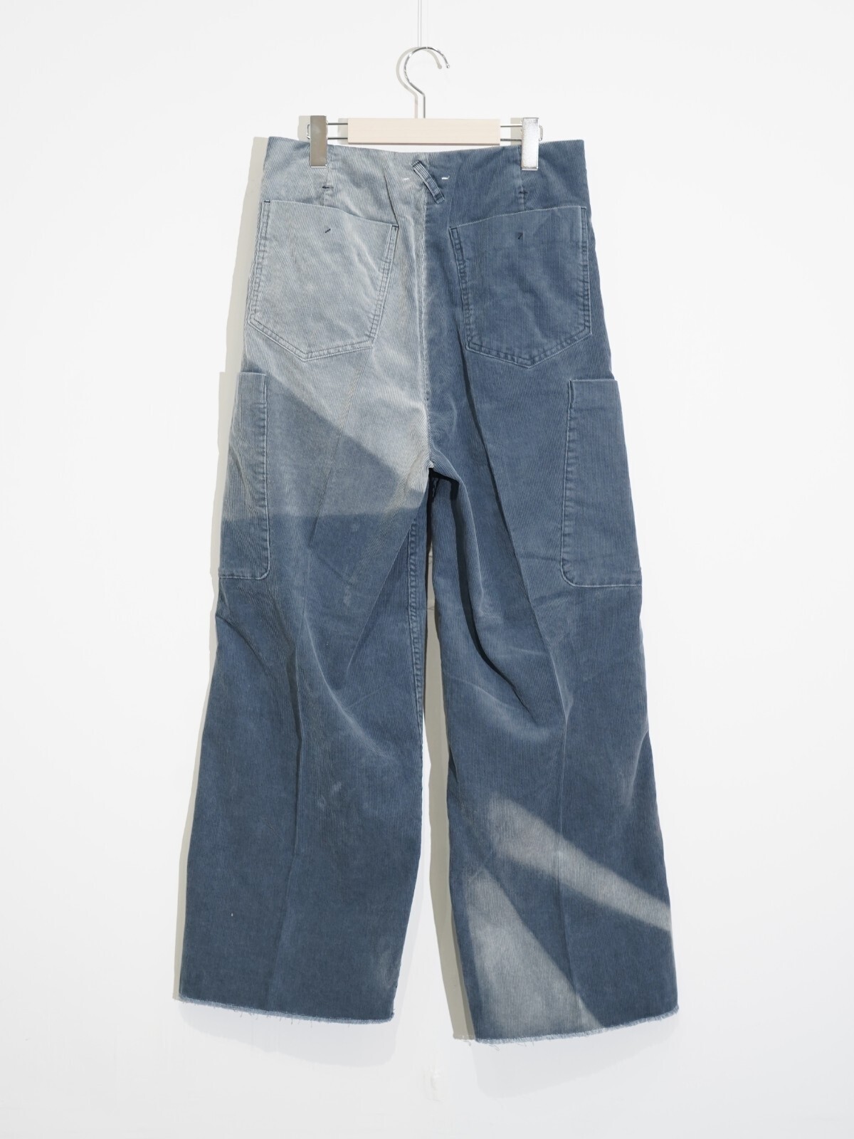 saby 男士 TUCK BAGGY CARGO PANTS - 12W Corduroy Sun Fade Processing - 圖片2