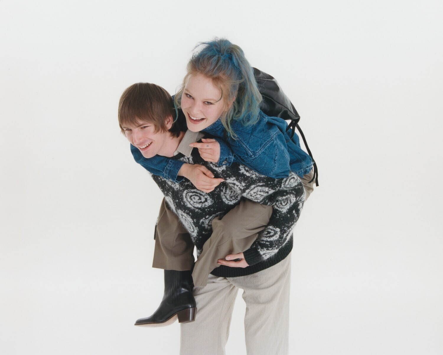 BELPER 女士 & 男士 GALAXY MOHAIR KNIT TOP 圖片15