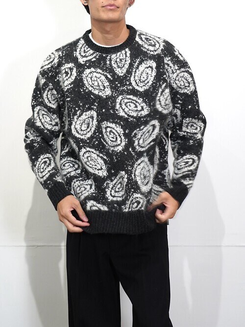 GALAXY MOHAIR KNIT TOP｜BELPER WOMENS & MENS