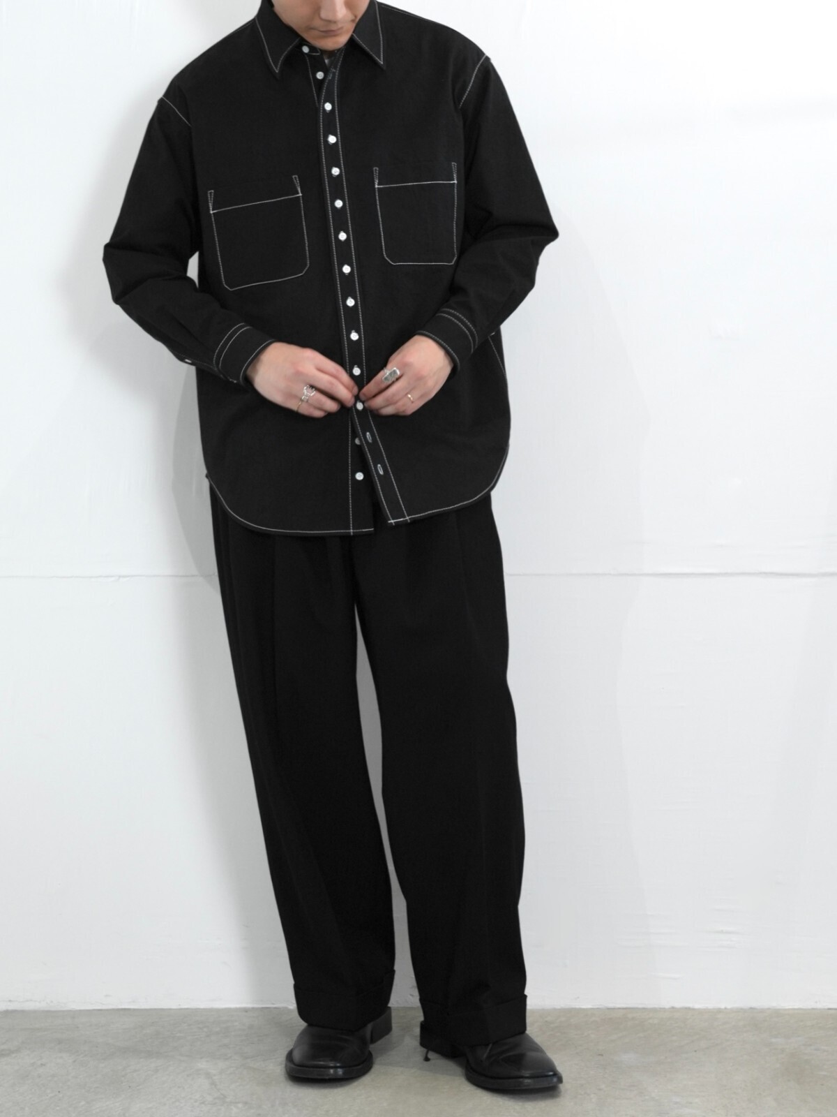 AXIS、Blanc YM 남성 OUTFIT ｜Photo 2