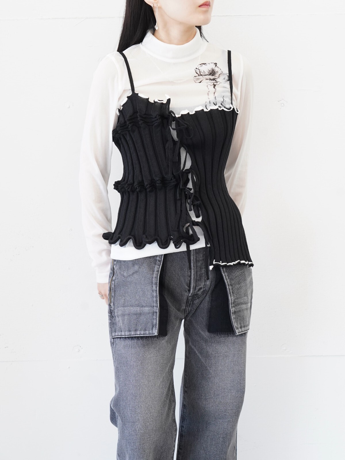 オープン セサミ クラブ(OPEN SESAME CLUB)、ミスターイット(mister it.)のレディースコーディネート｜写真2