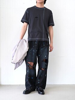 ダイリク(DAIRIKU)、ジェンイェ(JIAN YE)、ラムロフ(Lamrof)、ジー・エイチ・バス(G.H. Bass & Co.)のメンズコーディネート｜写真4