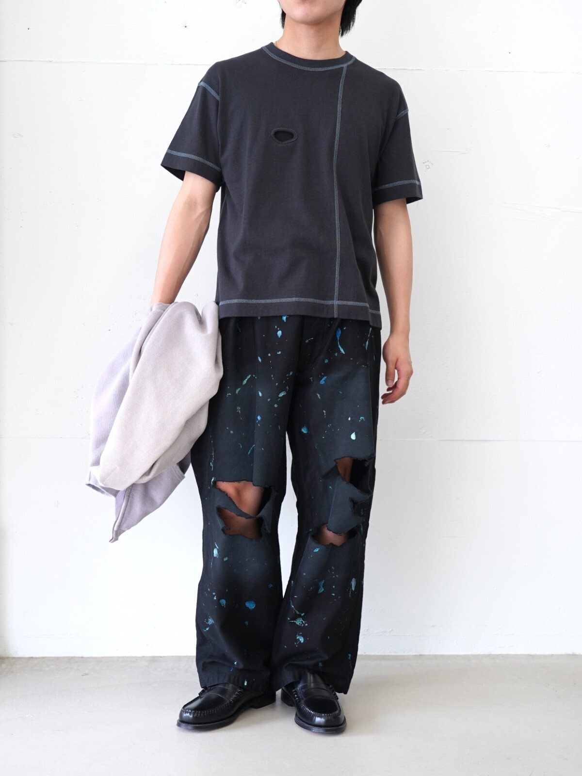 DAIRIKU、JIAN YE、Lamrof、G.H. Bass & Co. 男裝 OUTFIT ｜Photo 4