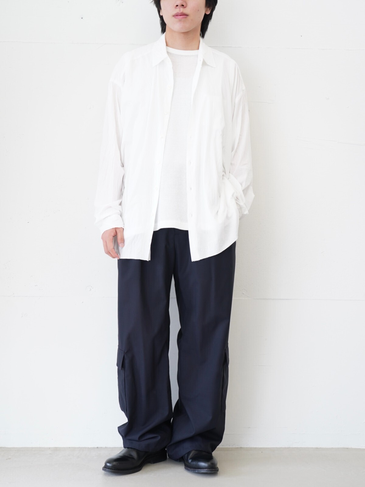 SEVEN BY SEVEN、IRENISA、KANEMASA PHIL.、Jalan Sriwijaya 男士 OUTFIT ｜Photo 1