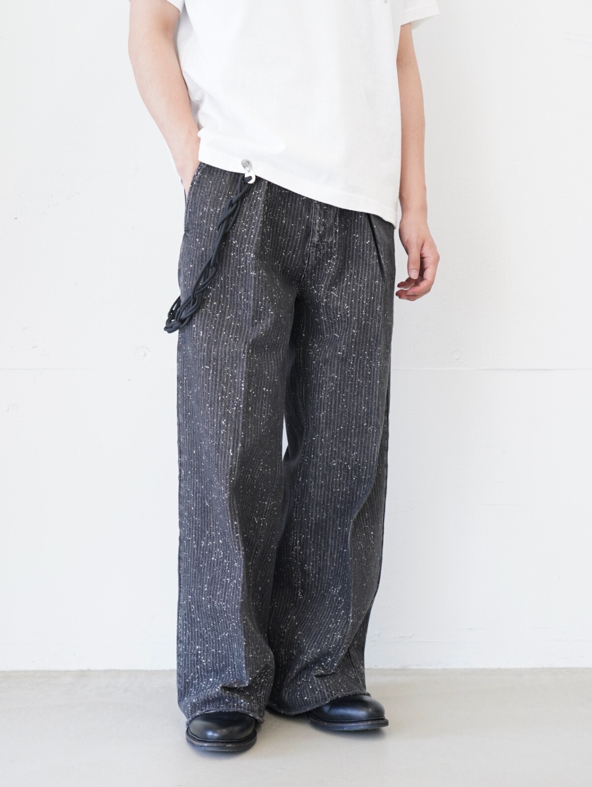 KHOKI、saby、NULABEL 男士 OUTFIT ｜Photo 3