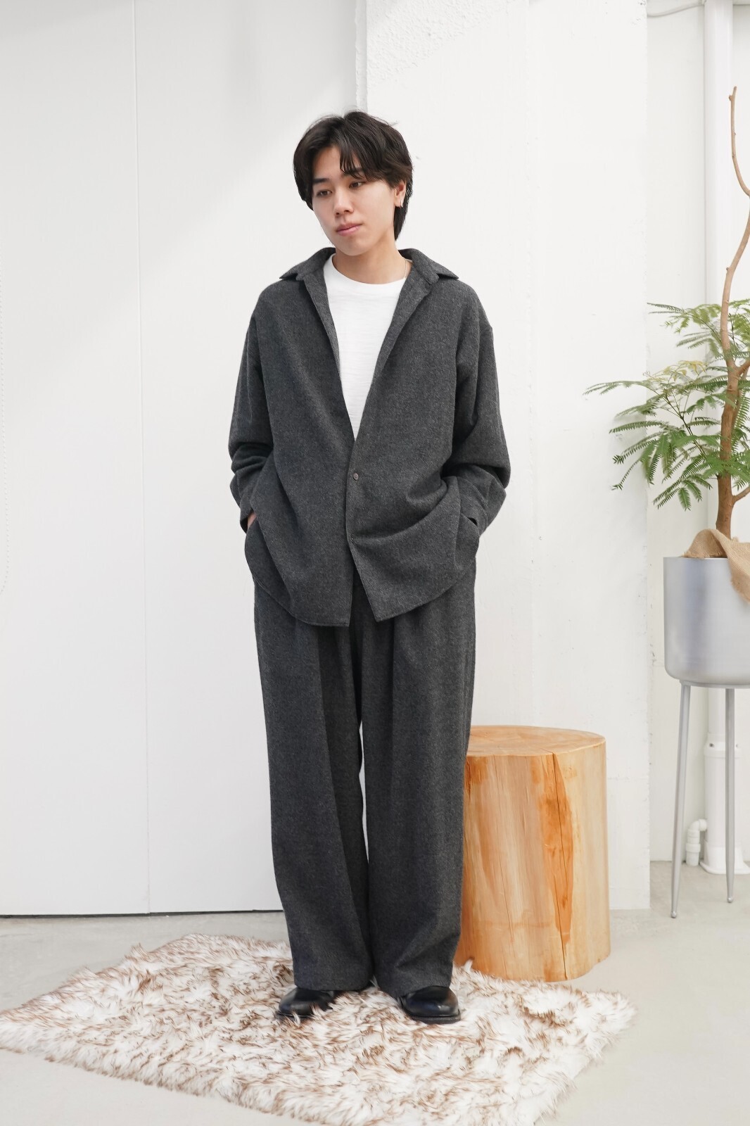 NULABEL、Blanc YM MENS OUTFIT ｜Photo 3